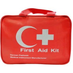 تصویر کیف کمک های اولیه درمان پژوه مدل first aid kit 