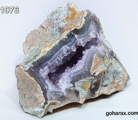 تصویر سنگ زینتی ژئود آمیتیست 