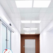 تصویر سقف کاذب PVC مدل سفید ساده 