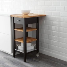 تصویر ترولی آشپزخانه ایکیا مدل IKEA STENSTORP تحویل 29 روزه IKEA STENSTORP