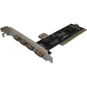 تصویر کارت PCI USB 2.0 چیپ VIA PCI Expansion USB2.0 Card VIA CHIP