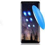 تصویر نانو برچسب هیدوروژل شفاف صفحه نمایش Samsung Galaxy Note 8 مدل Unbreakable Hydrogel Samsung Galaxy Note 8 Nano Screen Protector Label