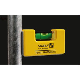 تصویر تراز جیبی استبیلا مدل Pro Magnetic Stabila Pro Magnetic Pocket Level