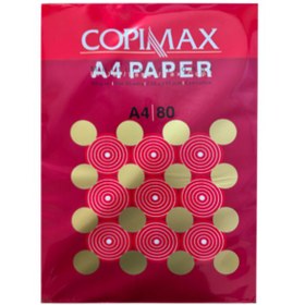 تصویر کاغذ A4 تحریر کپی مکس طرح قرمز Copimax red design A4 Paper Pack of 500