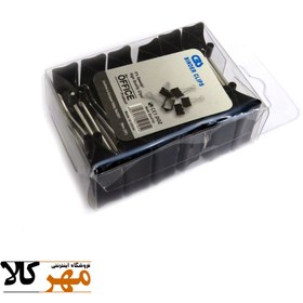 تصویر گيره دوبل شماره 19 cbs CBS Binder Clips 12pcs 19mm