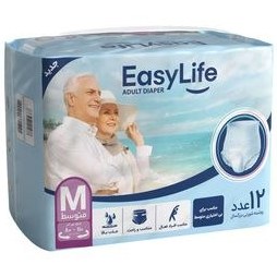 تصویر ایزی لایف پوشینه بزرگسال شورتی (سایز متوسط) ا EasyLife Adult Pull-up Diaper (Medium) EasyLife Adult Pull-up Diaper (Medium)