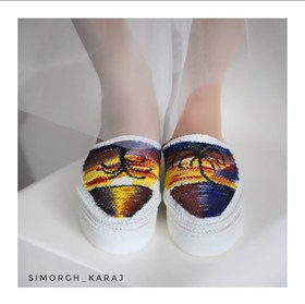 تصویر گیوه کد 43 طرح غروب 