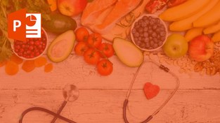 تصویر پاورپوینت تغذیه سالم برای تندرستی 