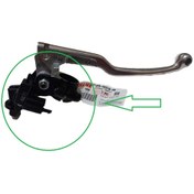 تصویر پایه آینه چپ / پایه کتی کلاچ YAMAHA MT25 / R25 / ساخت اندونزی اصل 