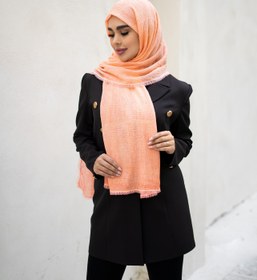 تصویر شال پلیسه نخی 