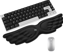 تصویر استراحتگاه مچ دست صفحه کلید طرح WING 