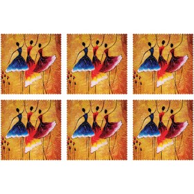 تصویر زیر لیوانی مدل C1-42041 بسته 6 عددی | چند رنگ 