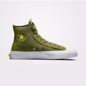 تصویر کفش مردانه زنانه یونیسکس رنگ اسپری چاک تیلور زیر استار کانورس Converse 