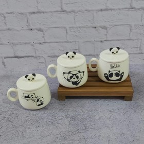 تصویر نیم ماگ پاندا 