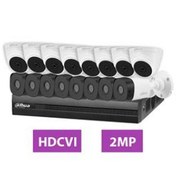 تصویر پکیج 16 دوربین مداربسته داهوا (پک اقتصادی ویژه 2 مگاپیکسل) paking 16 cameras DAHUA 1BA21 DVR MODEL 1B16