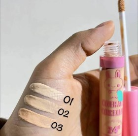 تصویر کانسیلر مایع میشا صورتی Concealer - 0 Missha Cover All Concealer