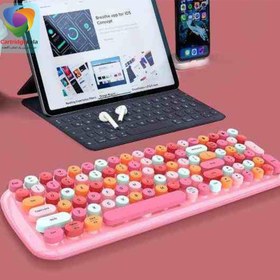 تصویر کیبورد بی سیم مافی مدل Candy BT 