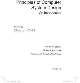 تصویر دانلود کتاب Principles of Computer System Design An Introduction Part II (MIT 6.004) 2017 کتاب انگلیسی اصول طراحی سیستم کامپیوتری مقدمه بخش دوم (MIT 6.004) 2017