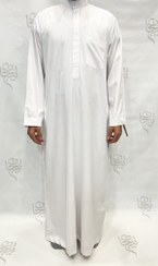 تصویر دشداشه سفید سایز ۳ ایکس ال 