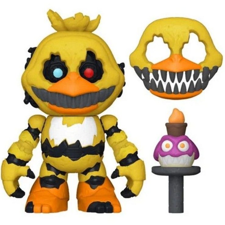 Toysvill 8 pcs Inspired by Game Five Night at Freddys Toys | Ultimate  Custom Night | FNAF Action Figure [Withered Bonnie, Orville, Mangle, Gator