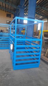 تصویر باسکول دامکش ویژه دام سنگین با قفس 