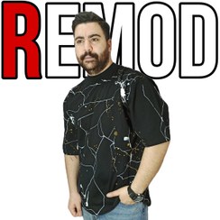 تصویر تیشرت ماکان طرح دار 