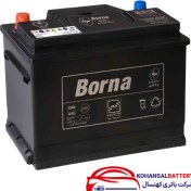 تصویر باتری خودرو برنا ۶۰ آمپر 