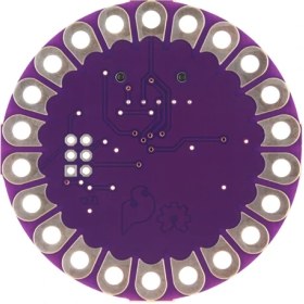 تصویر ماژول آردوینو Arduino LilyPad 328 با پردازنده Atmega328P 