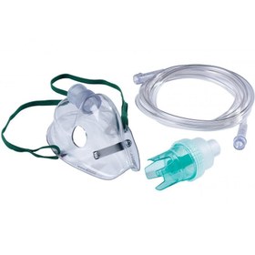 تصویر ماسک نبولایزر اطفال و بزرگسال nebulizer mask 2