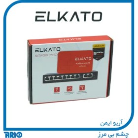 تصویر سوئیچ 6 پورت الکاتو EL-1SB0620BP-75W EL-1SB0620BP-75W