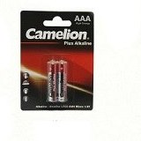 تصویر باتری نیم قلمی کملیون مدل پلاس الکالین بسته 2 عددی battery Camelion Plus Alkaline AAA