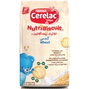 تصویر بیسکویت نوتری سرلاک گندمی نستله - 80 گرم Nestle Nutri Biscuit Wheat Cerelac