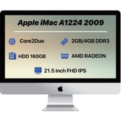 تصویر آل این وان استوک  آی مک اپل 21.5 اینچ Apple iMac A1224 پشت مشکی 