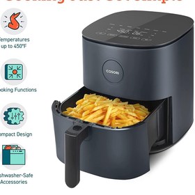 تصویر سرخ کن کوزوری 501 ظرفیت ۴.۷ لیتر بدون روغن 