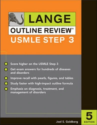 خرید و قیمت دانلود کتاب Lange Outline Review: USMLE Step 3 [5 ed.] | ترب