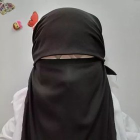 تصویر نقاب حجاب پوشیه لچکی و نقاب لچکی 