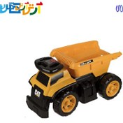 تصویر کامیون اسباب بازی کاترپیلار ۲۰۰ کیلوگرم زرین تویز 