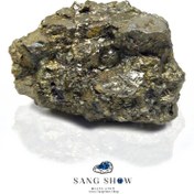 تصویر سنگ پیریت خالص نمونه استثنایی و زیبا S965 