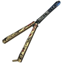 تصویر چاقو تزئینی پروانه ای ناروتو Naruto مدل اول 