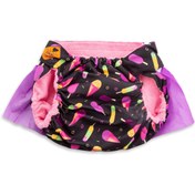 تصویر پوشک (شورتکس) سگ تادو طرح ماده دامنی سایزm 