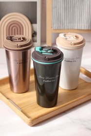 تصویر تراول ماگ coffee co درب قفلی 
