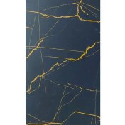 تصویر ماربل شیت مشکی با رگه زرد طلایی 