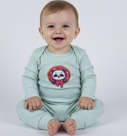 تصویر ست بادي و شلوار نوزادی نيل كوك كد AB3841 