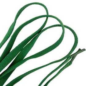 تصویر بند کتونی رنگ سبز 