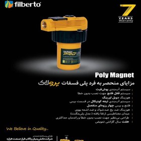 تصویر فیلتر تصفیه آب پکیج و آبگرمکن فیلبرتو مدل پرولاک 