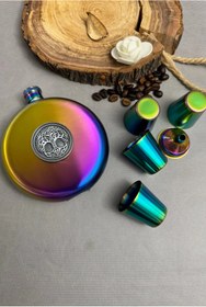 تصویر هیپفلاسک og مدل هولوگرامی 