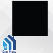 تصویر کاشی خاک‌سفید جگوار 15×15 کالکشن برلین مشکی ساده مات 