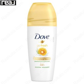 تصویر مام رول ضد تعریق داو گریپ فروت و علف لیمو Dove Grapefruit Roll On 50ml 