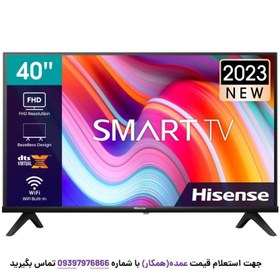 تصویر تلویزیون هوشمند 40 اینچ هایسنس مدل HISENSE A4K 40 TV 