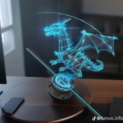 تصویر دستگاه LED هولوگرافی مدل هولوگرام فن سه بعدی p42 